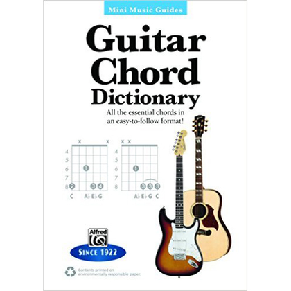 Alfred Mini Music Guides Guitar Chord Dictionary - Bananas At Large®