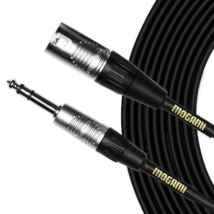 Mogami CorePlus TRS-XLRM Interconnect Cable - 10 ft.