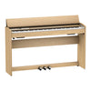 Roland F-701 Digital Upright Piano with Stand and Bench - Light Oak