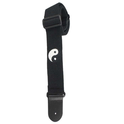 Henry Heller 2in Yin-Yang Cotton Strap - Black