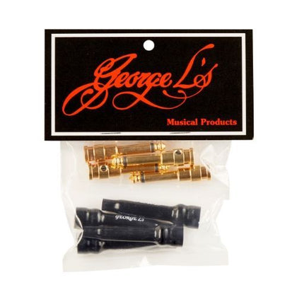 George L Straight Plugs 4 Piece-Gold