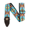 Ernie Ball P05323 Jacquard Design Polypro 2 in. Guitar Strap - Albuquerque Noon