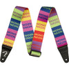 Fender MonoNeon Logo Strap, Multi-Color, 2