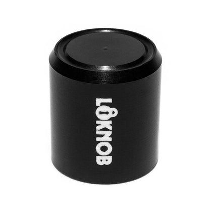 Loknob Fuggedaboudit Tour Cap for 1/4 in. Shaft CTS Style Pots - Black