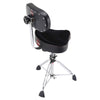 Gibraltar 9000 Series 16 in. Cordura Saddle Drum Throne with Backrest