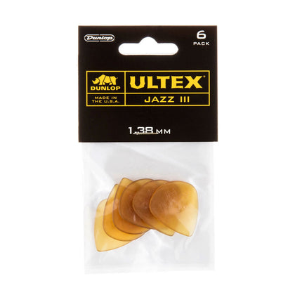 Dunlop 427P138 Ultex® Guitar Picks (6 Pack) - Standard (1.38mm)