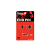 D'Addario Brass End Pins - Chrome