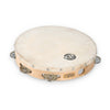 Latin Percussion CP379 CP Tambourine with Head Single Row, 10in