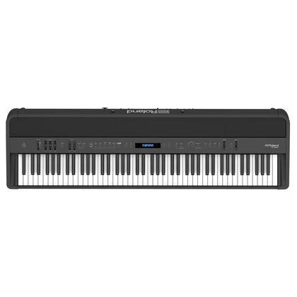 Roland FP-90X Weighted 88-Key Digital Piano with Pedal and Music Rest - Black