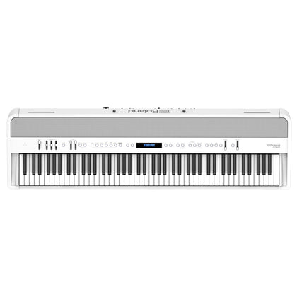 Roland  FP-90X Weighted 88-Key Digital Piano with Pedal and Music Rest - White