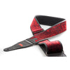 RightOn T-Paisley 2.75 in. Vegan Padded Strap - Velvet Red